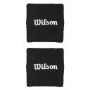 Wilson Wristband 2-Pack Black OSFA